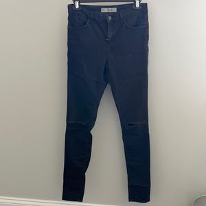 Black top shop skinny jeans in size 2&